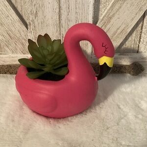 Target 2021 Flamingo Succulent Faux Plant